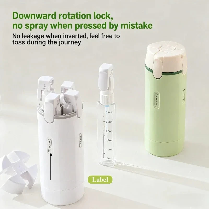 Minimalist 4-in-1 Travel Dispenser