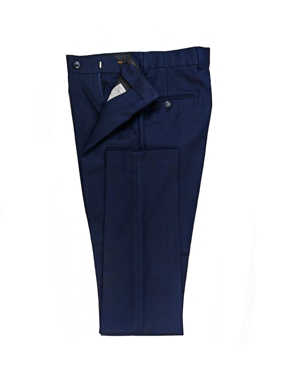 Men’s Slim Fit 3-Piece Wool-Blend Suit – Navy-2
