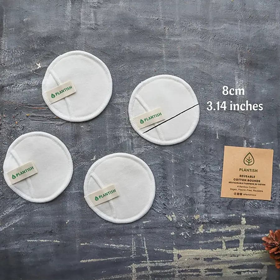 Cotton + Bamboo Facial Rounds Set